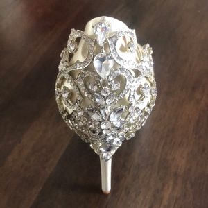 Badgley Mischka Karolina bridal heel